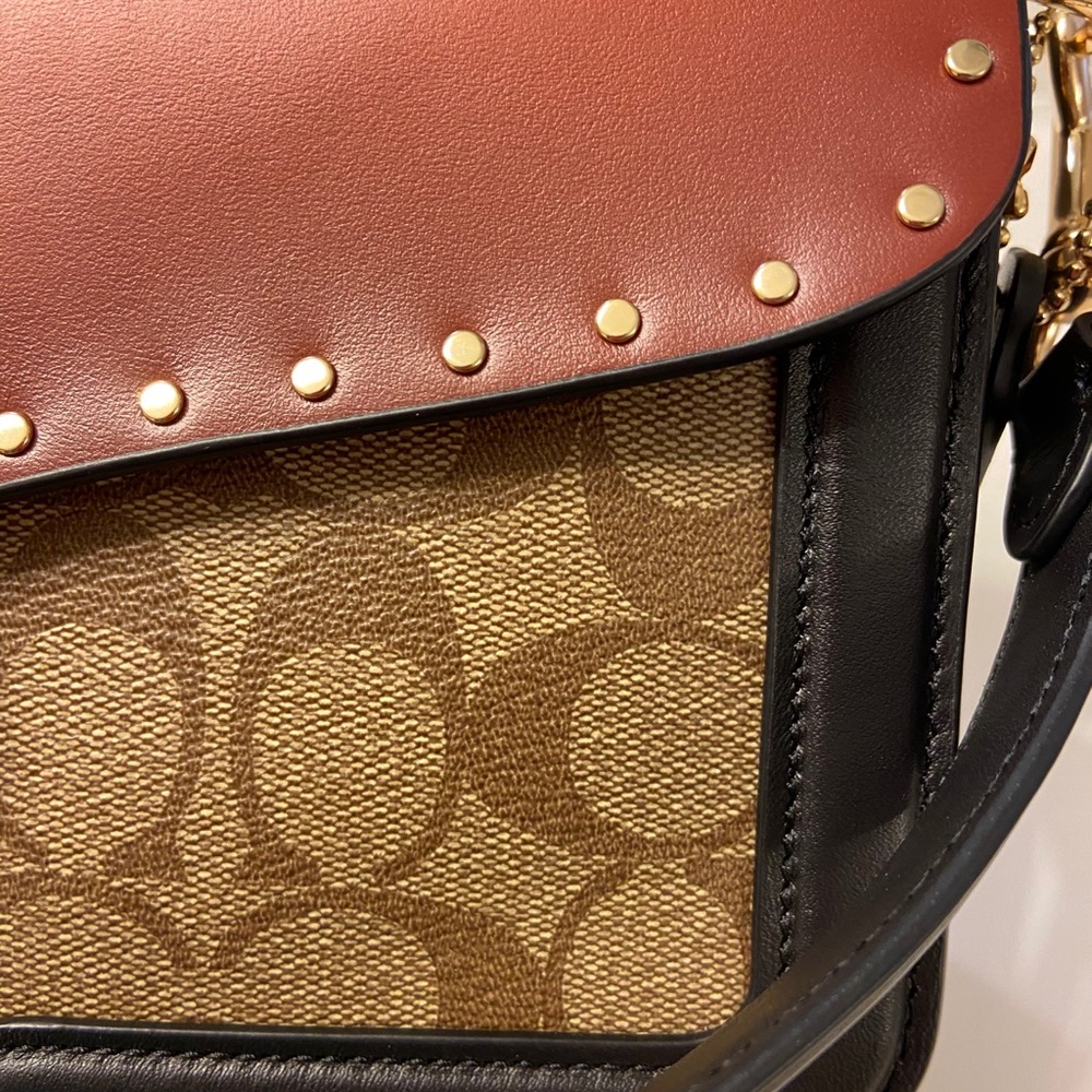 ❤️SOLD❤️Coach Georgie Colorblock Handbag - Picture 11 of 16